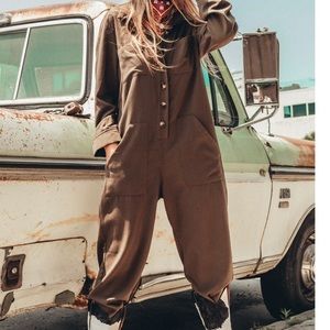 *Fargo Jumpsuit olive color